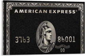 silanod Wall Decoration American Express Card Poster Canvas Wall Art Posters For Room Aesthetic And Decor Poster For Bedroom Home Dorm Kitchen Office Bathroom Decor08x12inch(20x30cm)