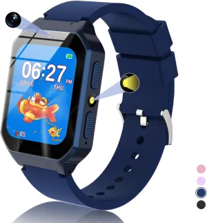 Smart Watch for Kids 8-12, Kids Smart Watch with 26 Games, Educational Toys HD Camera Video Music Alarm Audiobook Learn Card Flashlight Pedometer Christmas Birthday Gift