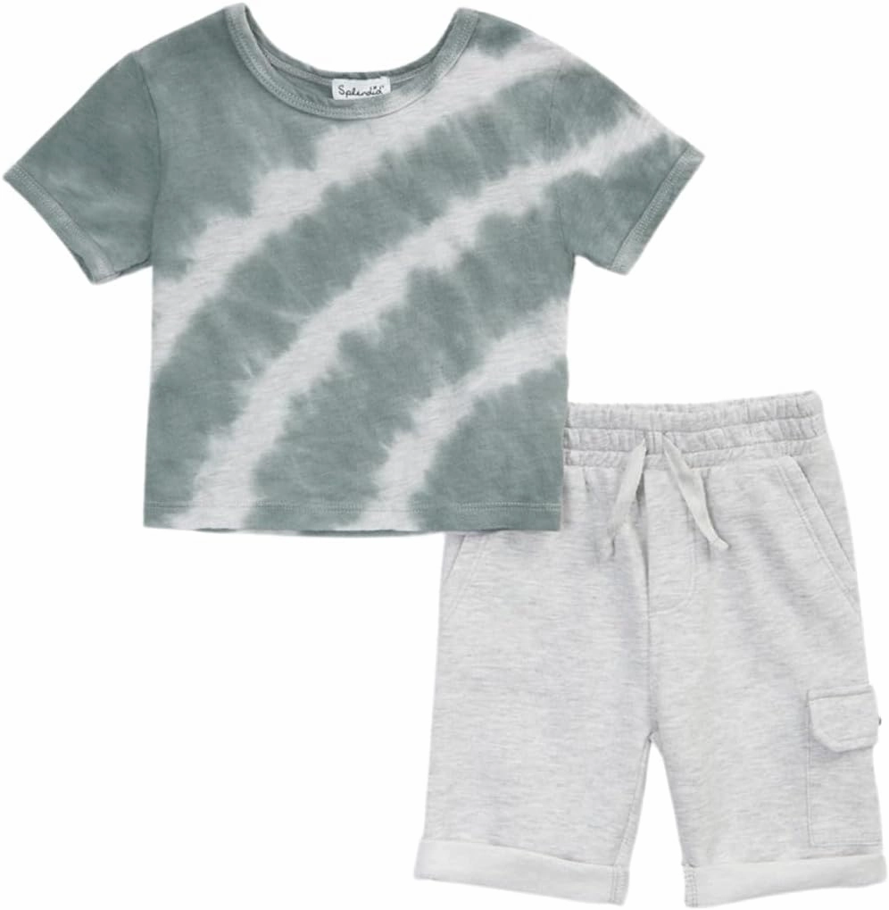 Splendid baby-boys Sunbeam Tie Dye SetBaby Boys Short Set