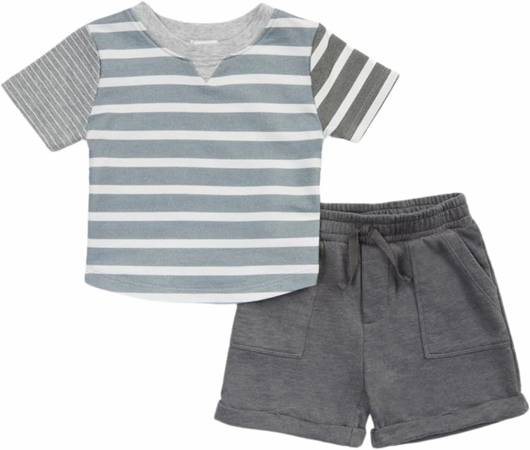 Splendid Boys Mixed Stripe Tee Set