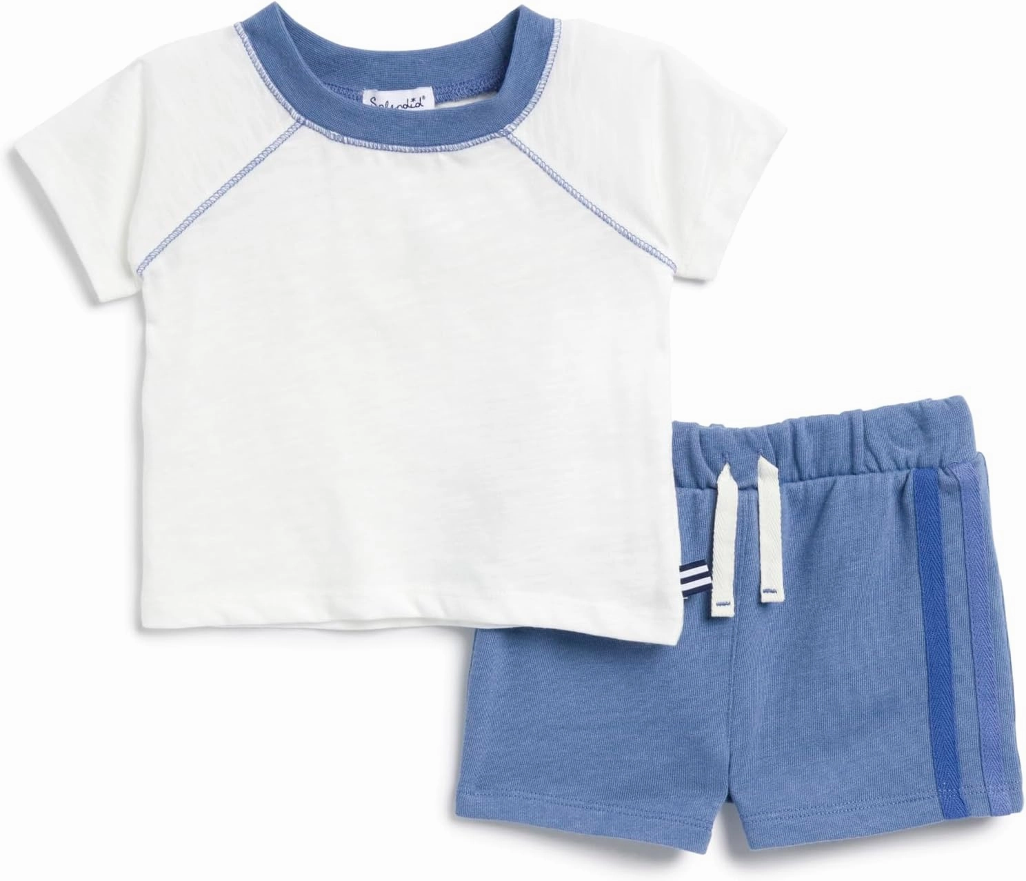 Splendid boys Sky Jersey Tank Top and Shorts Bottom Set