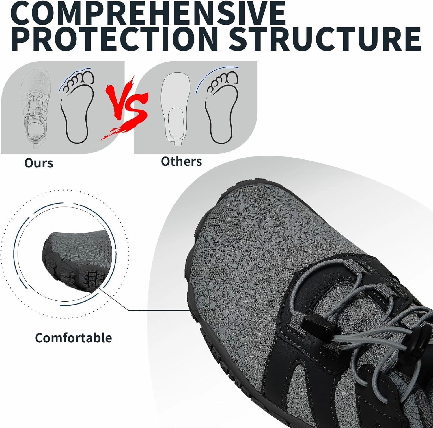 Sports Hiking Water Shoes Women Men's Quick-Drying Barefoot Kayaking Beach Hiking Surfing Training