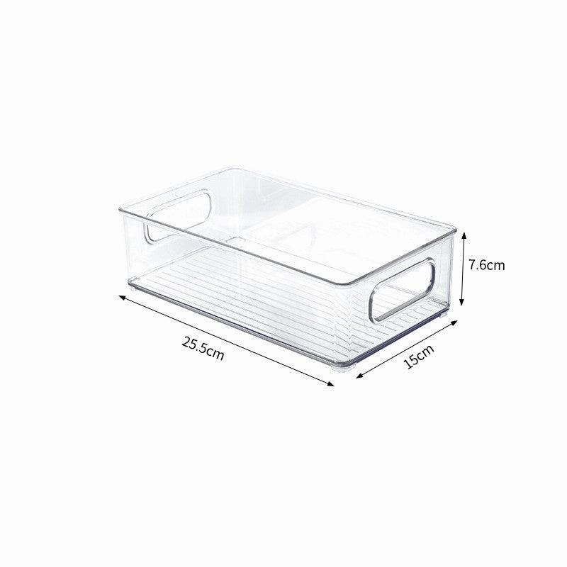 Stackable Fridge Organizer | Clear Refrigerator Storage Bins