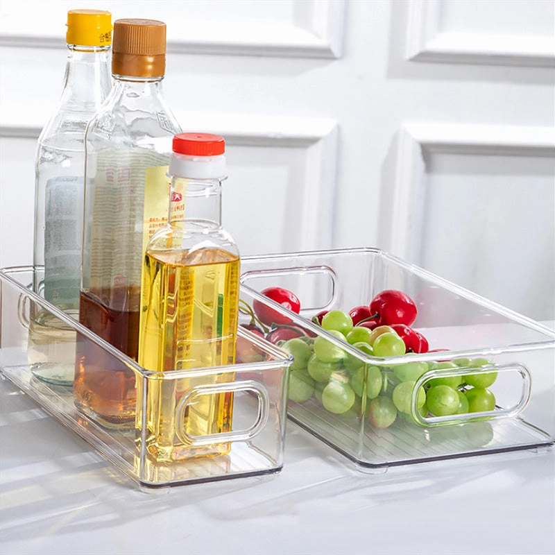 Stackable Fridge Organizer | Clear Refrigerator Storage Bins