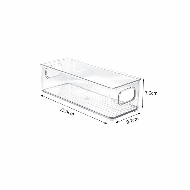 Stackable Fridge Organizer | Clear Refrigerator Storage Bins