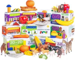 Stages Learning Language Builder 9-Box Set Educational Flash Cards