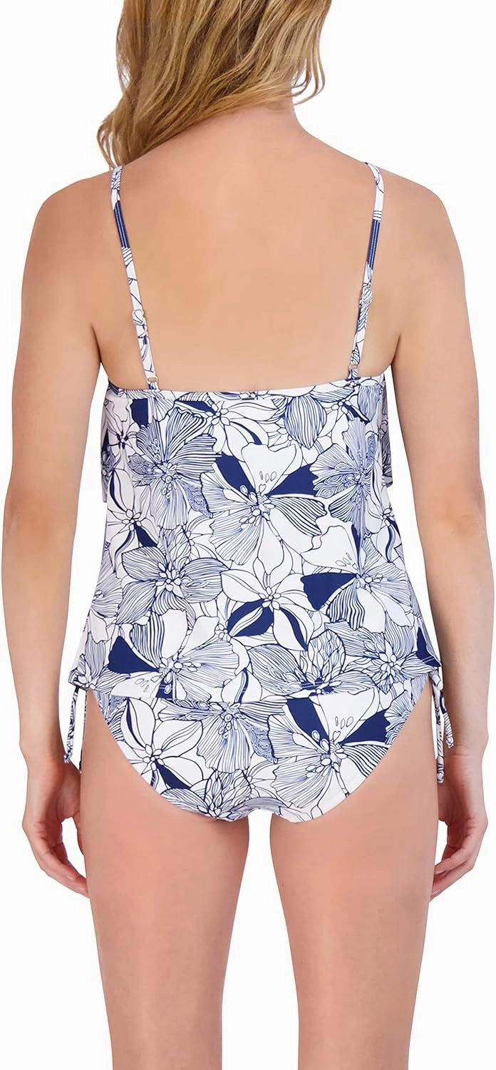Stella Parker Women's Tankini Quick Dry, Tummy Control, 2 Piece Swimsuit Set, Adjustable, Bathing Suits