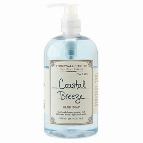 Stonewall Kitchen Coastal Breeze Hand Soap, 16.9 ounces (Pack of 2)