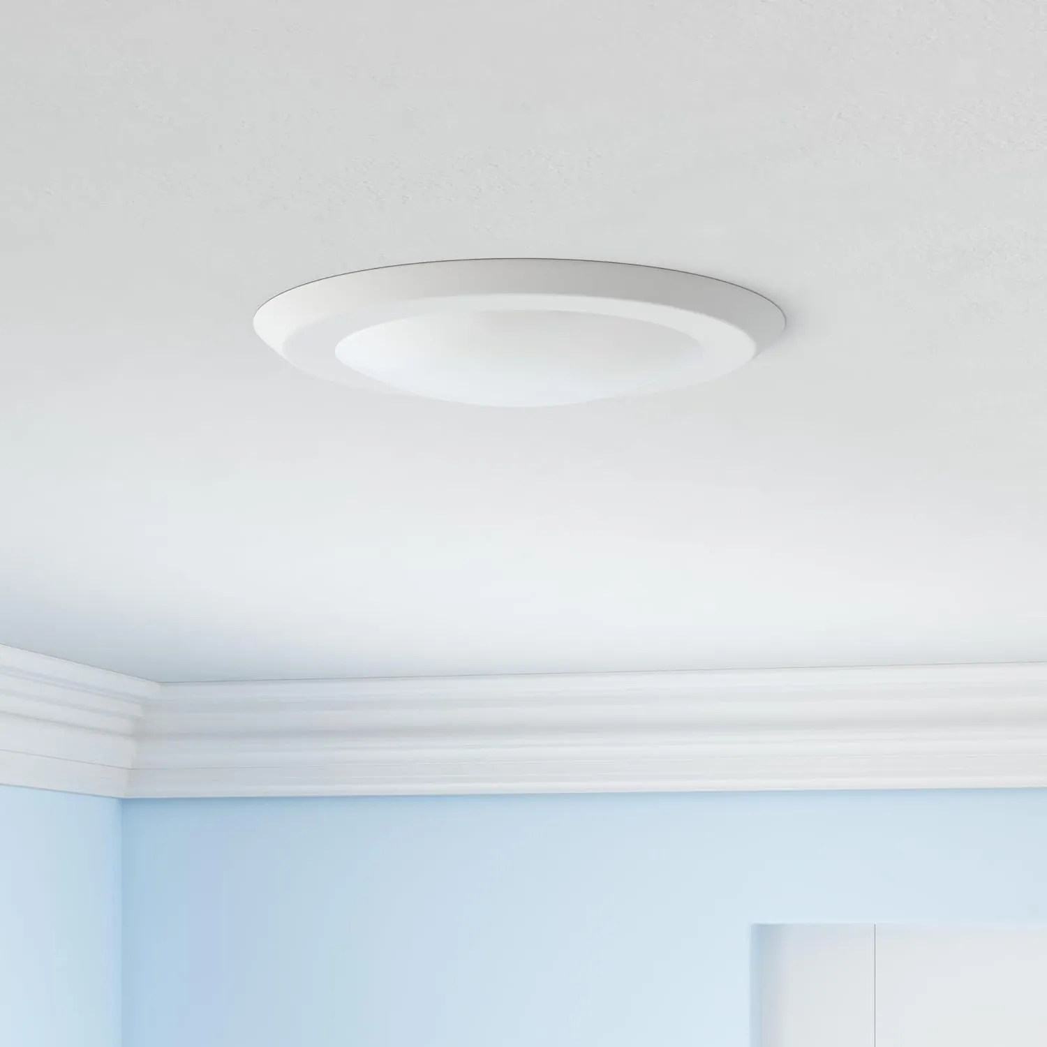 Sunco LED Disc Lights Ceiling 6 Inch, Flush Mount Disk Light, Recessed Can Lighting, 1050 LM, 15W (75W Equivalent), 5000K Daylight, Dimmable, Damp Rated ETL 4 Pack
