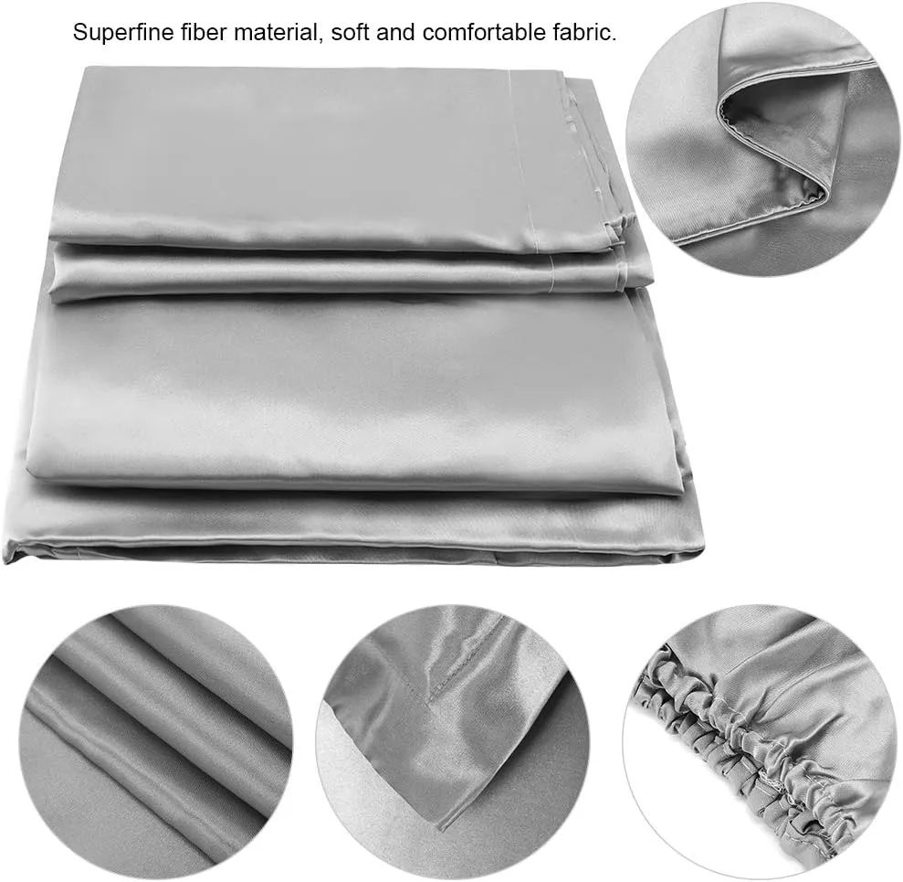 Superfine Material,Soft and Comfortable Fabric, No Fading Or Transfer, Cold Washable,Plain Bedding Set, Stitching Bedding,Suitable for Twin, Full, Queen, and King Size Beds