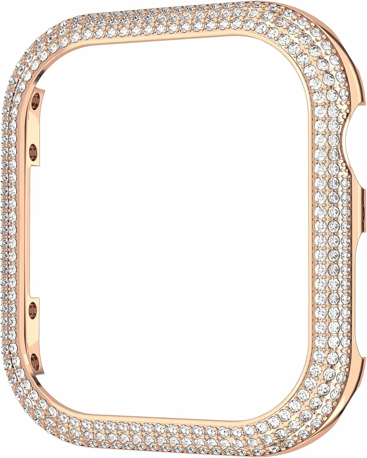 Swarovski Sparkling Case Compatible with Apple Watch®, Rose Gold Tone
