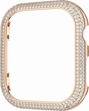 Swarovski Sparkling Case Compatible with Apple Watch®, Rose Gold Tone