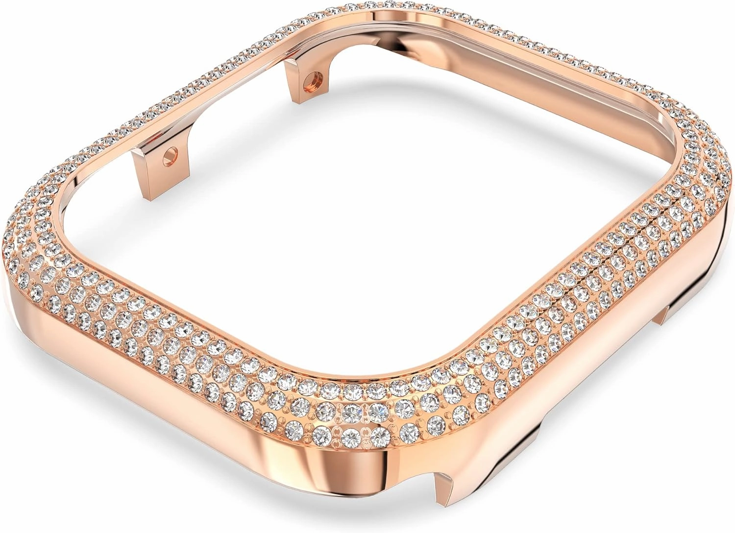 Swarovski Sparkling Case Compatible with Apple Watch®, Rose Gold Tone