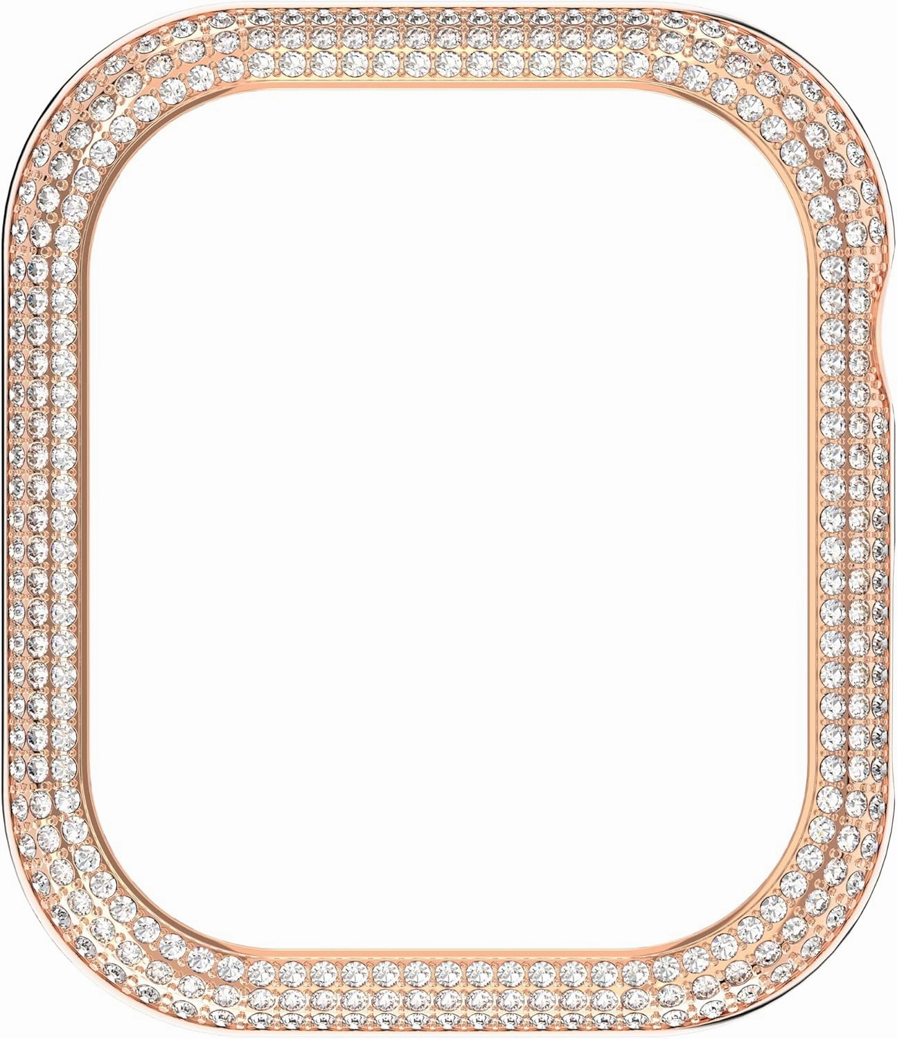 Swarovski Sparkling Case Compatible with Apple Watch®, Rose Gold Tone