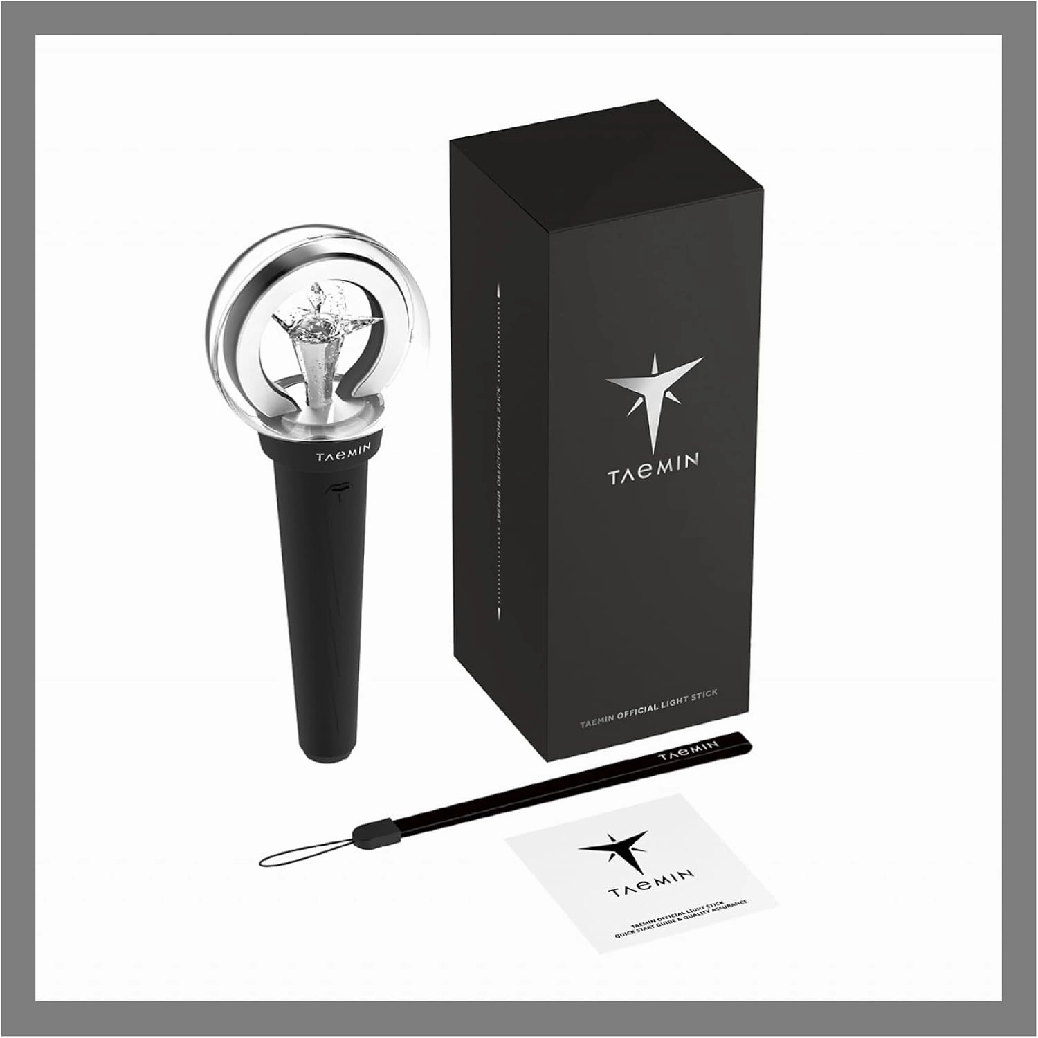 TAE'MIN 2024 Lightstick World Tour Ephemeral Gaze Official MD Fanlight with Tracking Sealed