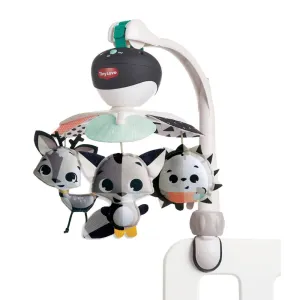 Tiny Love Black and White Take-Along Mobile, Baby Mobile with Music, 0m  , 29 x 20,5 x 32 cm, Magical Tales