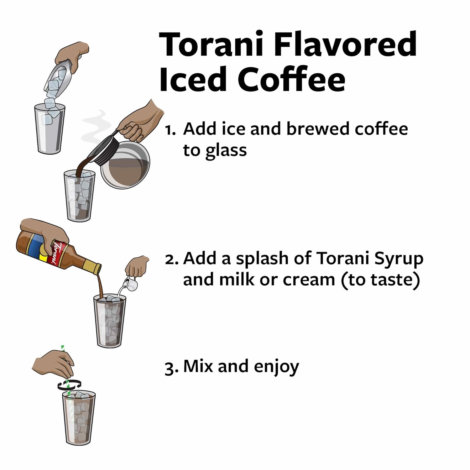 Torani Syrup, Coconut, 25.4 Ounces (Pack of 4)