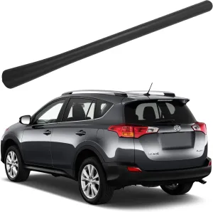 Toyota 7 Inch Rubber Antenna - RAV4 (2008-2016, EV 2012-2013), Car Wash Proof, Internal Copper Coil Mast Replacement