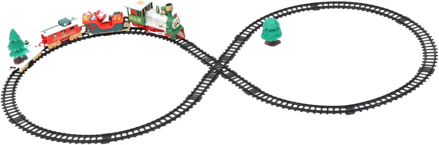 Train Plaything Christmas Electric Train Toy Boys and Girls Safe Pigment
