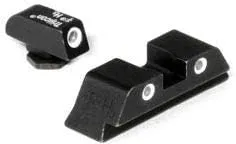 Trijicon for Glock 3 Dot Green Front & Orange Rear Night Sights GL01O