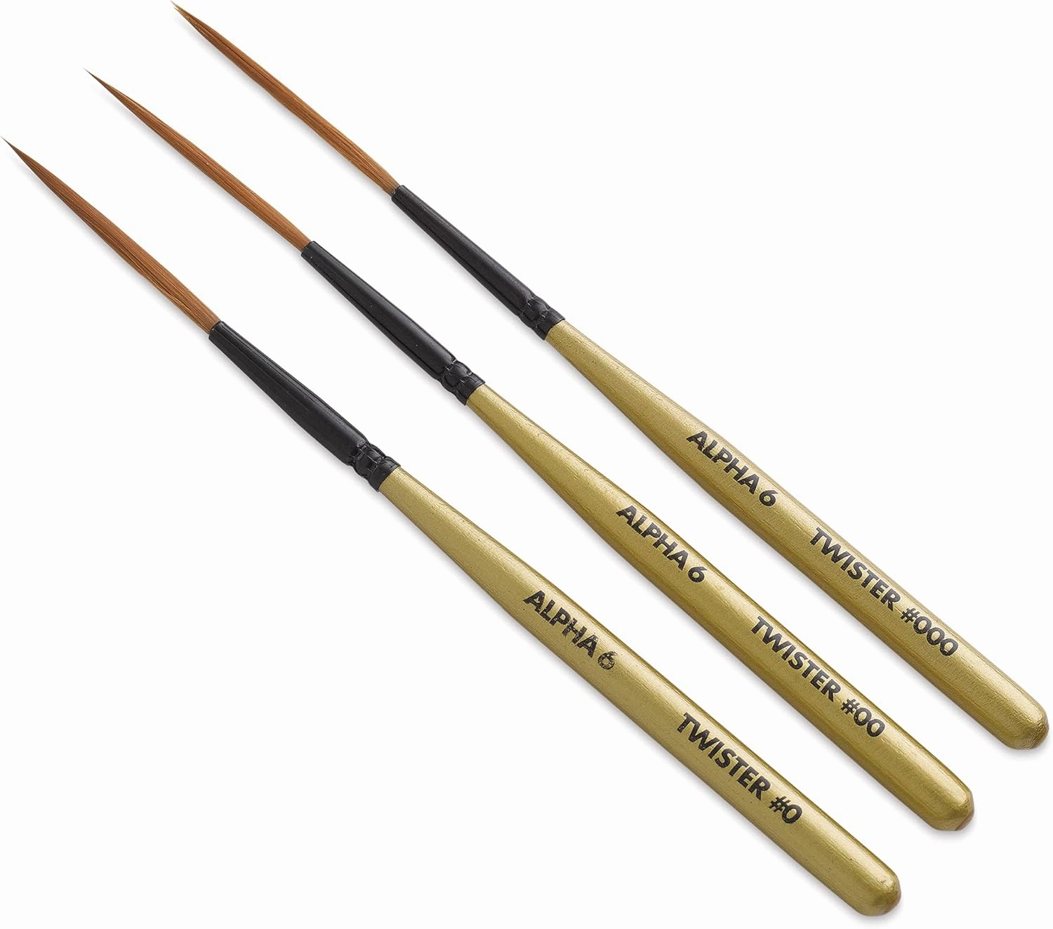 Twister Paint Brush, Set of 3