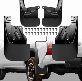 Upgraded Mud Flaps Compatible with 2022 2023 2024 2025 Toyota Tundra, No Drilling/Tape Wheel and Tire Mud Guards Fit for Tundra, All Weather Protector Splash Guard Fenders, 4PC