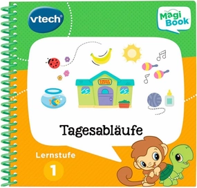 VTech, Learning Level 1 Daily Sequences Magibook - Interactive Book with Over 40 Playback Activities, Colourful, Ages 2-5 years