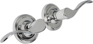 Weslock Right Handed Bordeau Lever Bed/Bath Set - Traditionale Collection - R0610U6U6SL20 - Bright Chrome