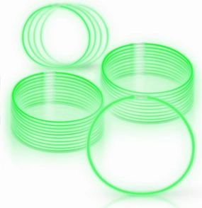 Windy City Novelties 22" Glow Stick Necklaces - 50 Pack