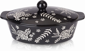 Wisenvoy Casserole Dish With Lid - Oven Baking Dish