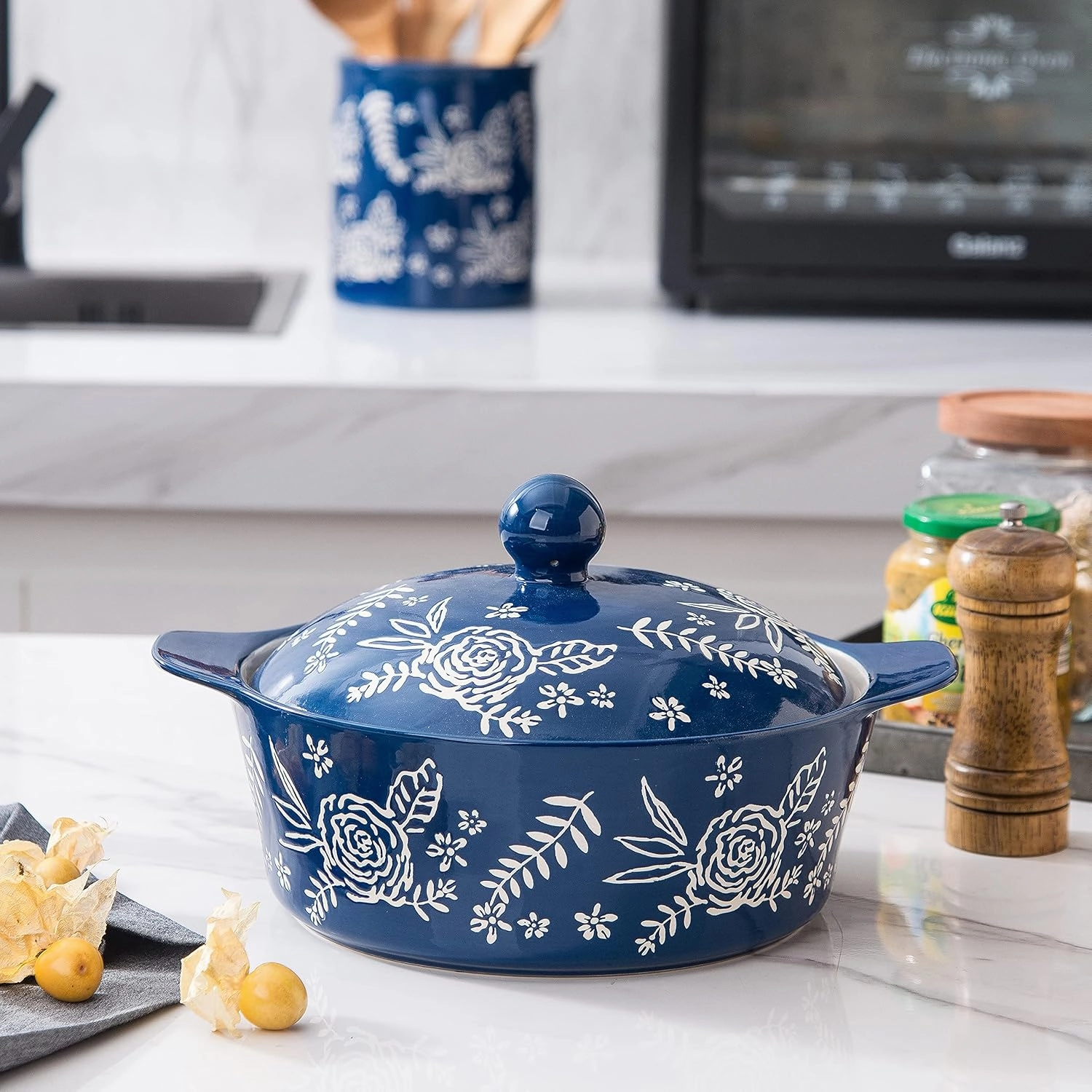 Wisenvoy Casserole Dish With Lid Casserole Dishes For Oven Baking Dishes For Oven Ceramic Baking Dish