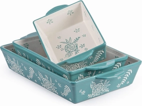 Wisenvoy Casserole Dishes For Oven Baking Dish Ceramic Casserole Dish Lasagna Pan Baking Dishes For Oven Baking Dish Set