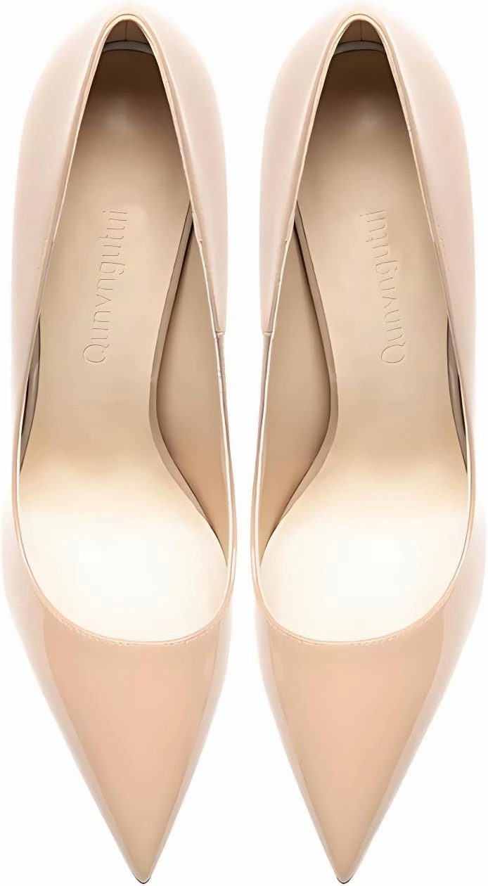 Women's Pointed Toe Shallow Stiletto Heels 4.7 Inch Pumps Wedding Party Banquet Shoes