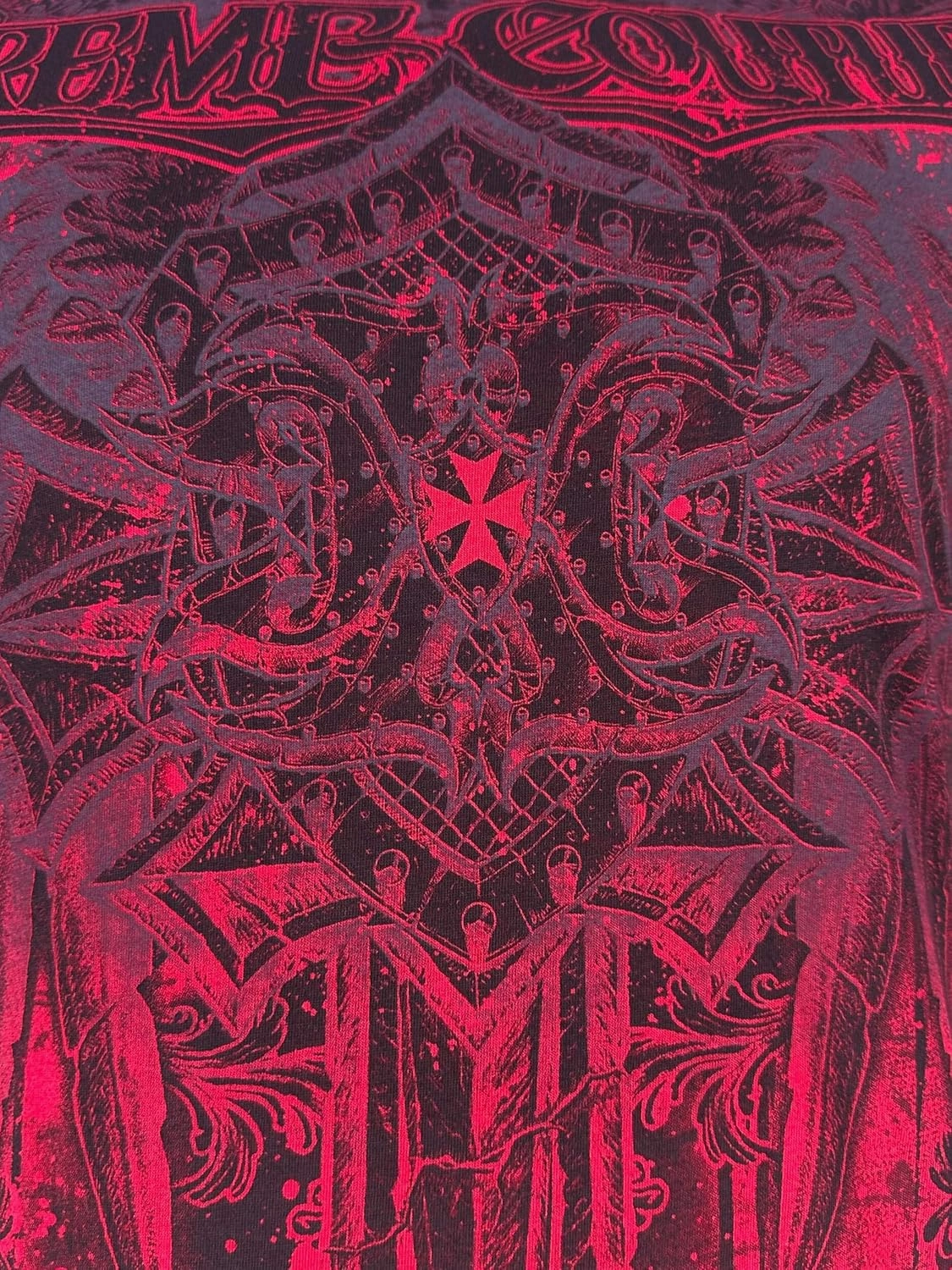 Xtreme Couture by Affliction Men's T-Shirt Lifetaker Y2K