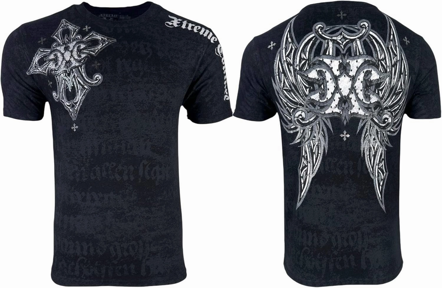 Xtreme Couture by Affliction Men's T-Shirt Reaction Y2K