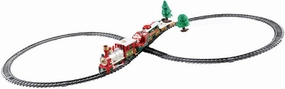 Yiju Christmas Train Set Electric Train Track Playset,Christmas Decoration Train Toy,Creative for Age 3 4 5 6 Years Girls Boys