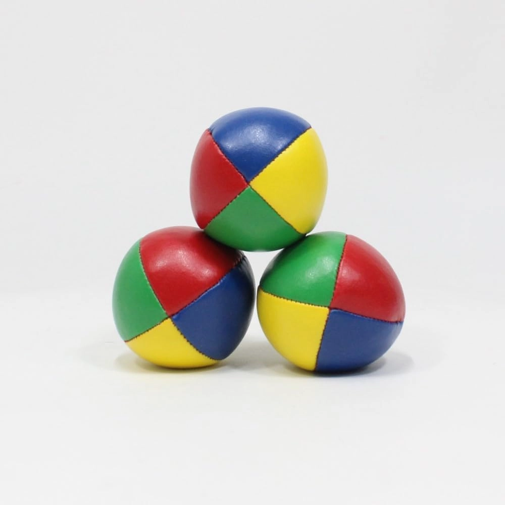 Zeekio YoYoSam - Juggling Kit - Learn to Juggle - for Beginners - Juggling Starter Set Durable - Vibrant Colors - Complete Starter Kit - 3 Balls, 3 Scarves, 3 Rings & 3 Clubs
