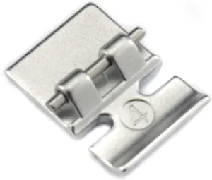 ZIGZAGSTORM 98-694843-00 Snap On Zipper Presser Foot (w/o IDT) for Pfaff Group B,C,F Sewing Machine ALT:820261-096 (820261096) - 98-694843-00